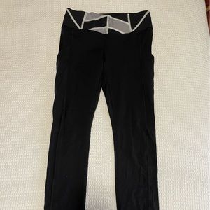 Lululemon wonderunder winter running pants with pockets size 4